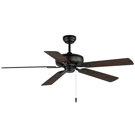 Maxim Lighting 52'' Super-Max Ceiling Fan - Black, Black 88935BK